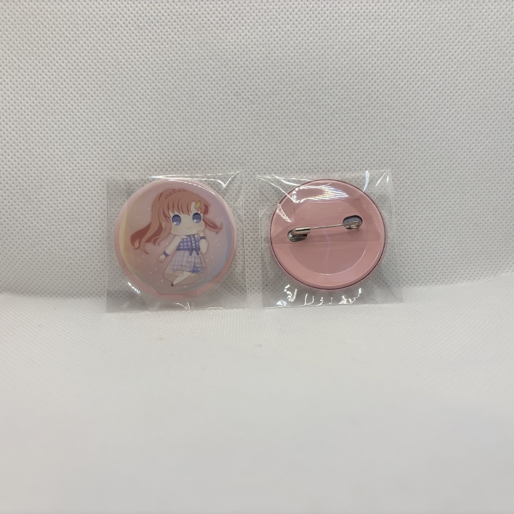 缶バッチ【シャボン玉】【パステル仕様】