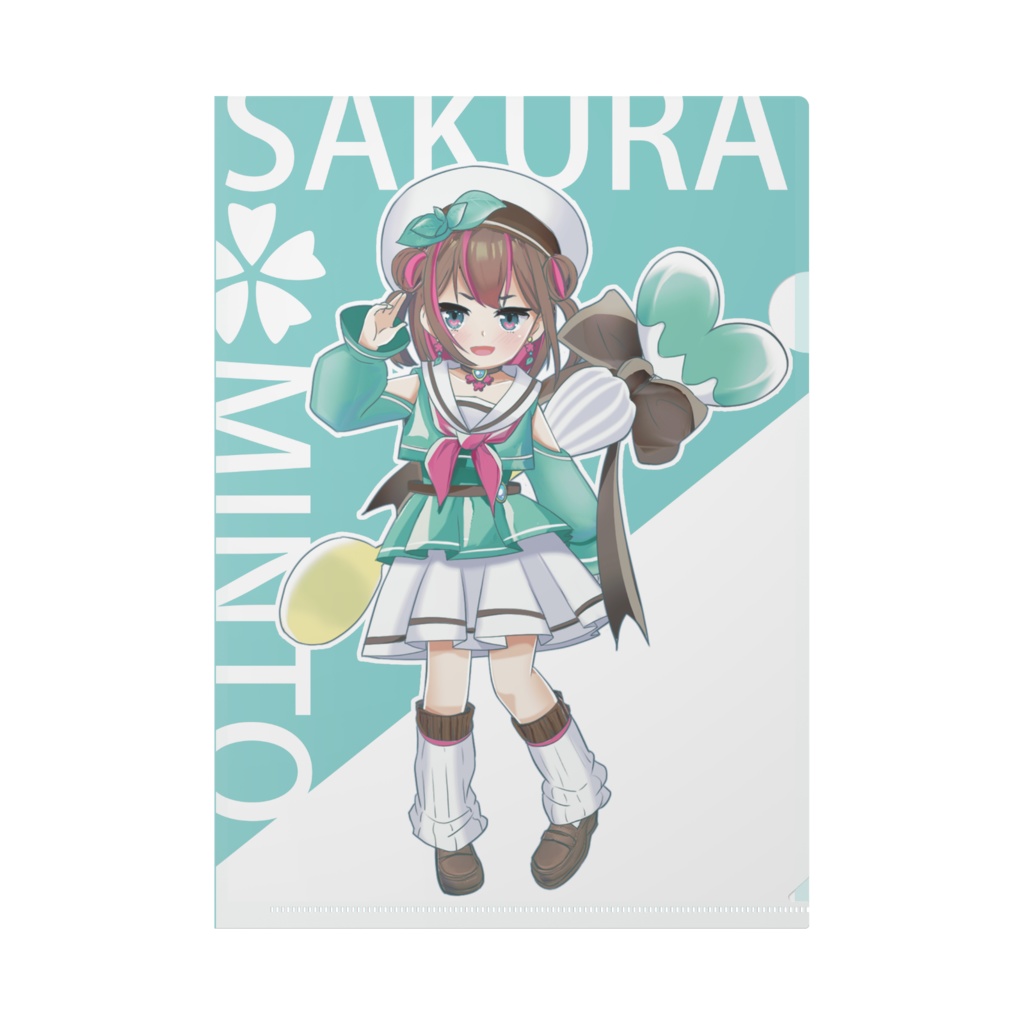 ﾃﾞﾌｫﾙﾒ佐倉ミント　A4クリアファイル