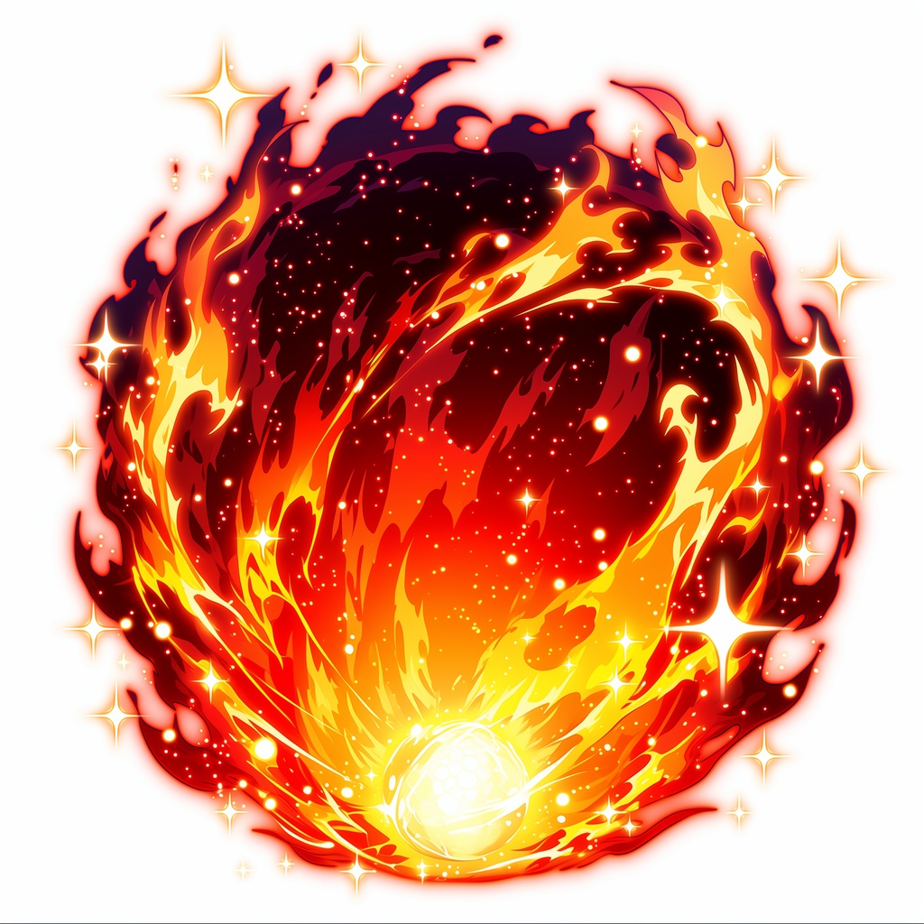 【TRPG素材】アニメ調NPC立ち絵&魔法エフェクト20種セット(商用可・おまけBGM付)