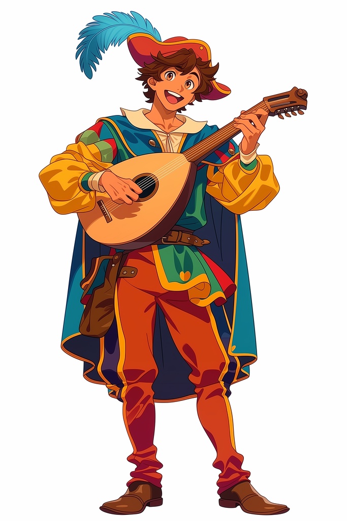 【TRPG素材】アニメ調NPC立ち絵&魔法エフェクト20種セット(商用可・おまけBGM付)