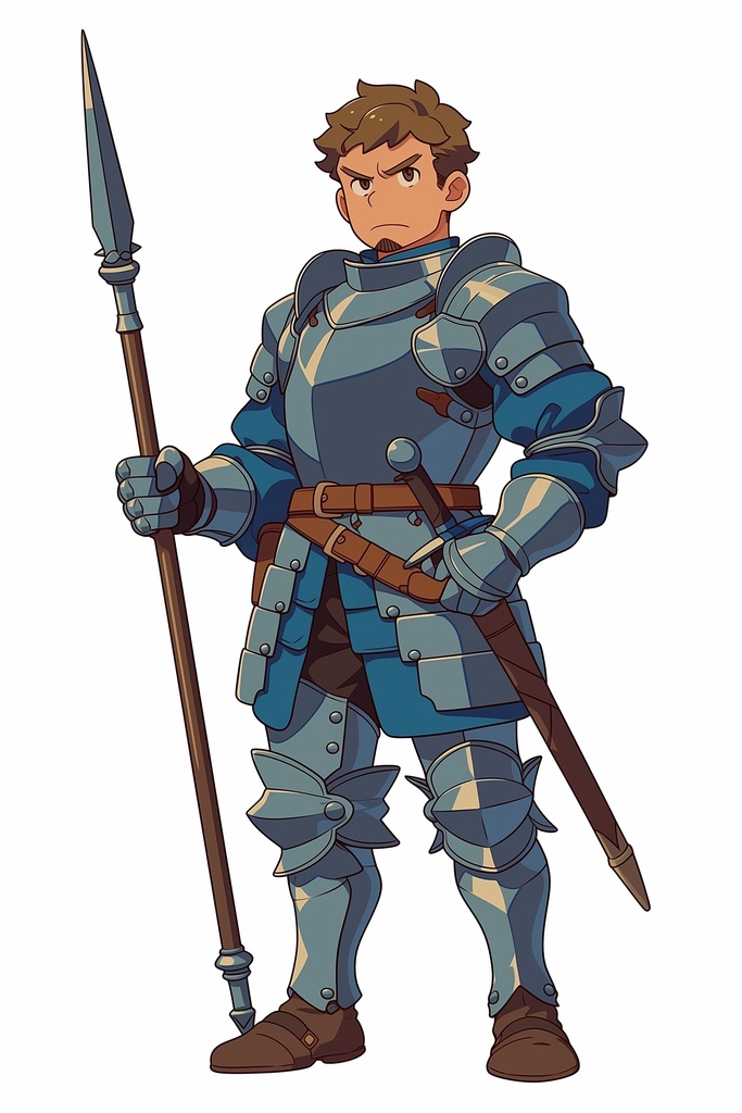 【TRPG素材】アニメ調NPC立ち絵&魔法エフェクト20種セット(商用可・おまけBGM付)