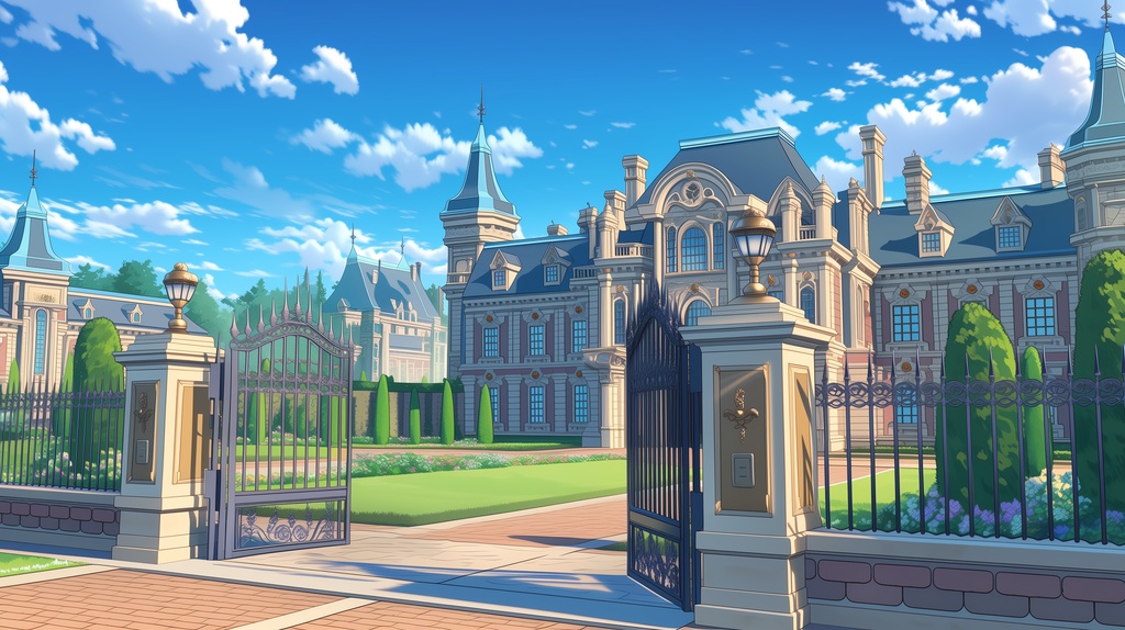 【TRPG背景素材】アニメ調・街の外観&内装20種フルセット(商用可・おまけBGM付)