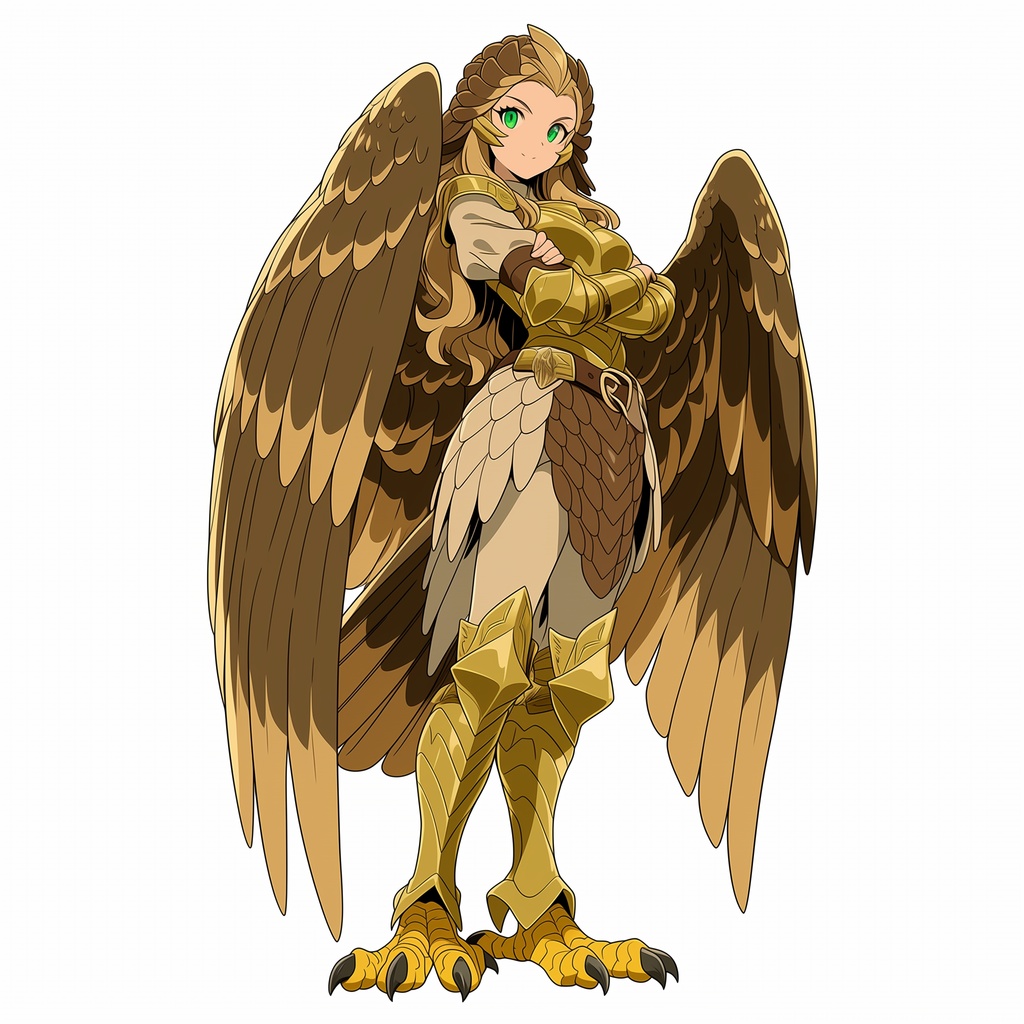 【TRPG素材】アニメ調・異種族NPC立ち絵20種フルセット(商用可・おまけBGM付)