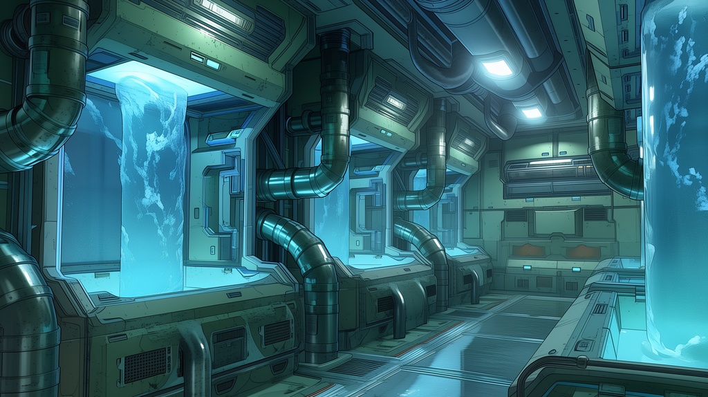 第2弾:地下・統合戦術司令室TRPG背景パック(画像30枚+共通BGM6曲+プロンプト付)