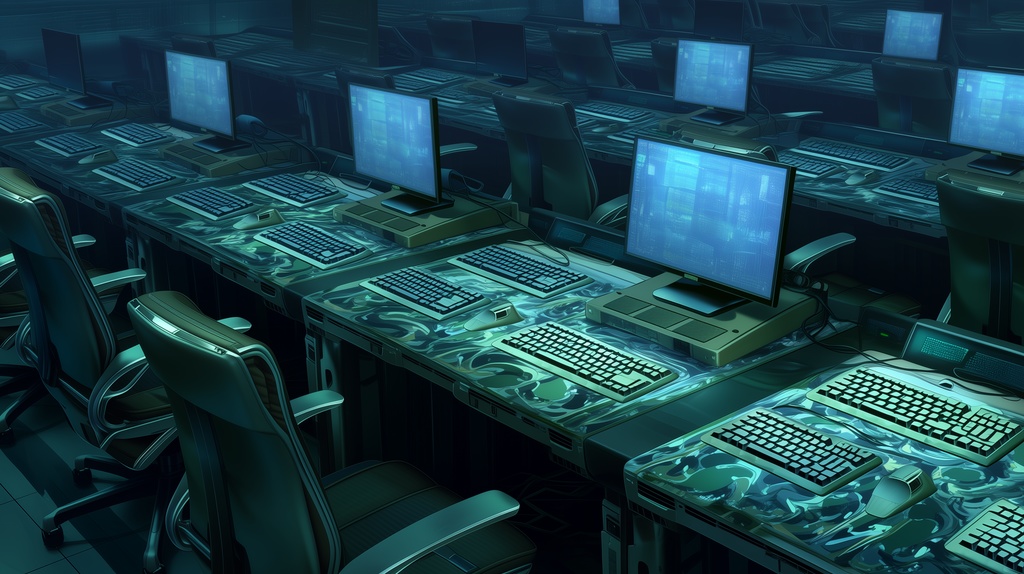 第2弾:地下・統合戦術司令室TRPG背景パック(画像30枚+共通BGM6曲+プロンプト付)