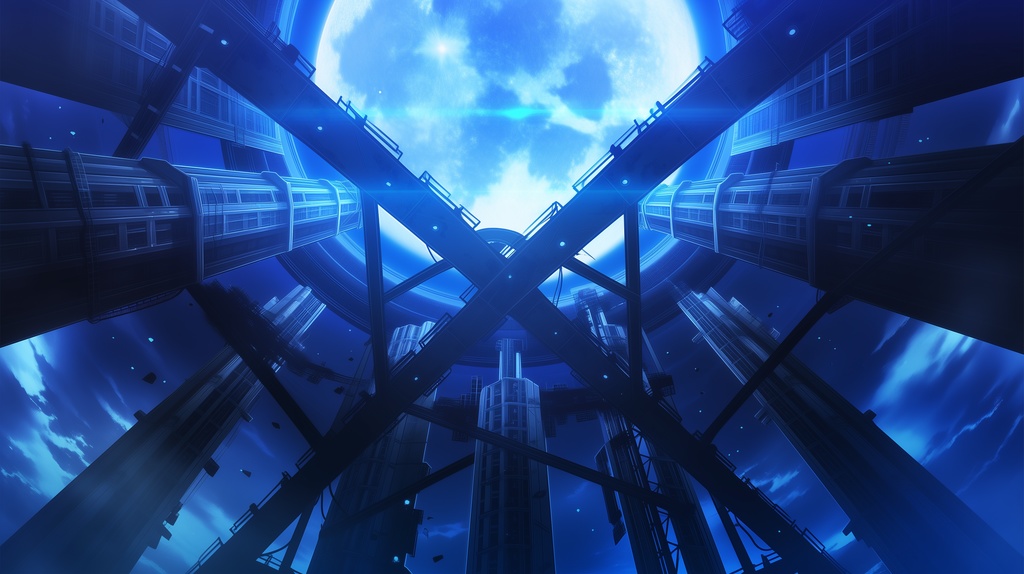 【無料お試し版】第2弾:天蓋を穿つ・超巨大重機群の墓場