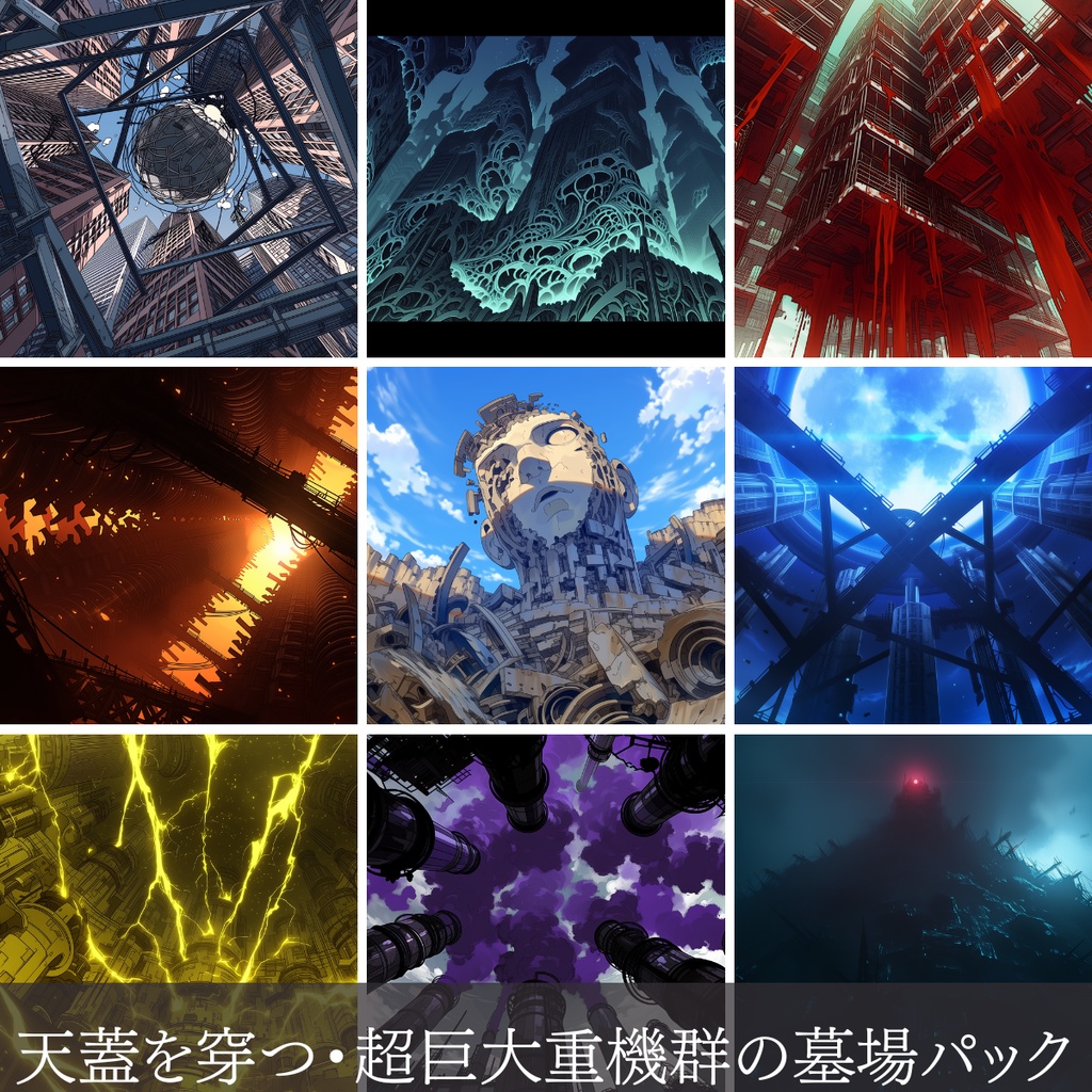 【無料お試し版】第2弾：天蓋を穿つ・超巨大重機群の墓場