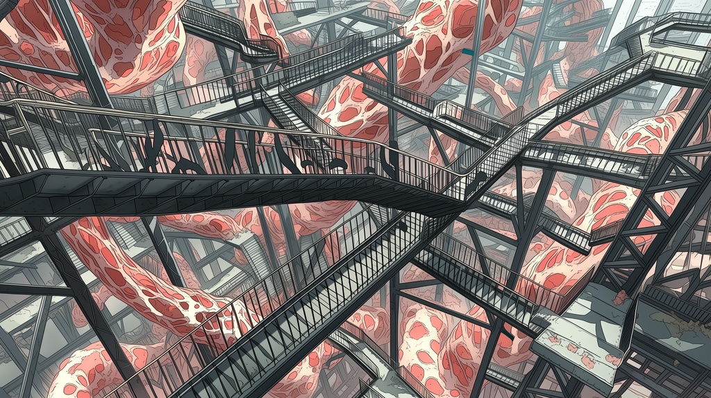 第3弾:重力異常・歪んだ空中回廊TRPG背景パック(画像20枚+専用環境音BGM6曲+プロンプト付)