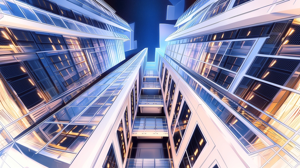 第4弾:神格化・巨大AIの中枢冷却塔TRPG背景パック(画像20枚+専用環境音BGM6曲+プロンプト付)