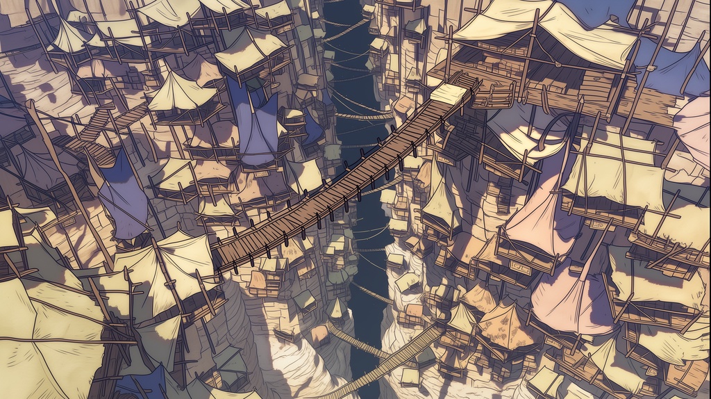 【無料お試し版】第5弾:寄生建築・垂直壁面都市の断崖