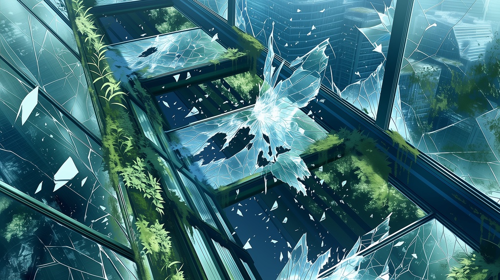 第1弾:緑の摩天楼・屋上ジャングルTRPG背景パック(画像20枚+共通BGM6曲+プロンプト付)