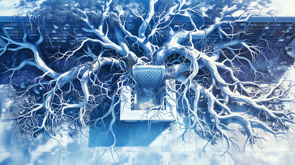 第3弾:巨大樹の寄生・貫かれた大図書館TRPG背景パック(画像20枚+共通BGM6曲+プロンプト付)