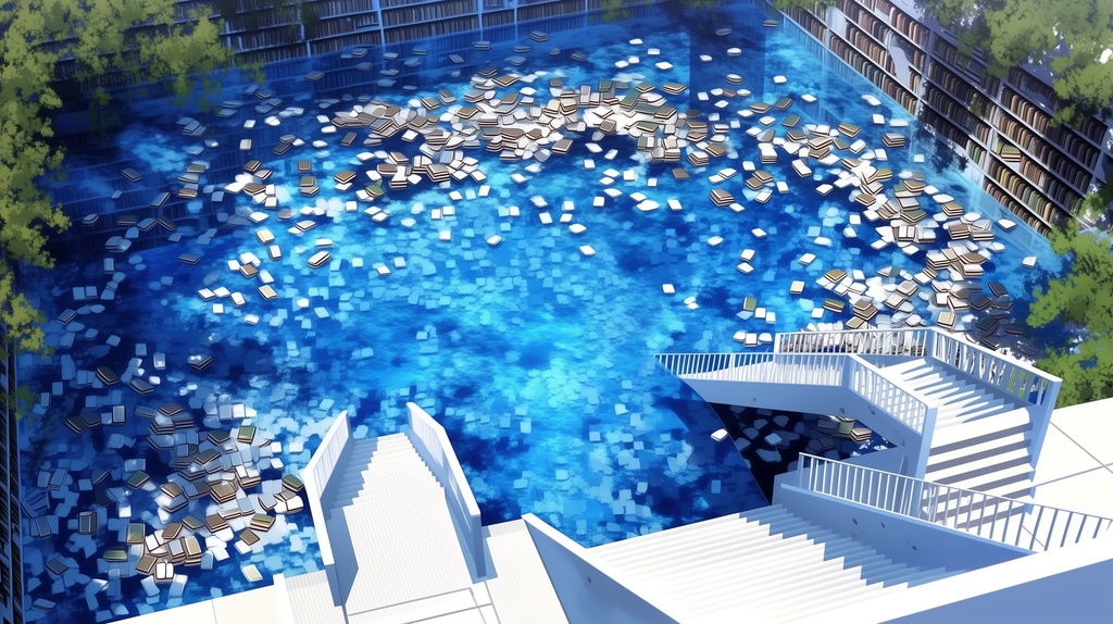 第3弾:巨大樹の寄生・貫かれた大図書館TRPG背景パック(画像20枚+共通BGM6曲+プロンプト付)