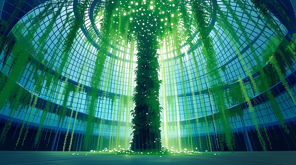 第3弾:巨大樹の寄生・貫かれた大図書館TRPG背景パック(画像20枚+共通BGM6曲+プロンプト付)