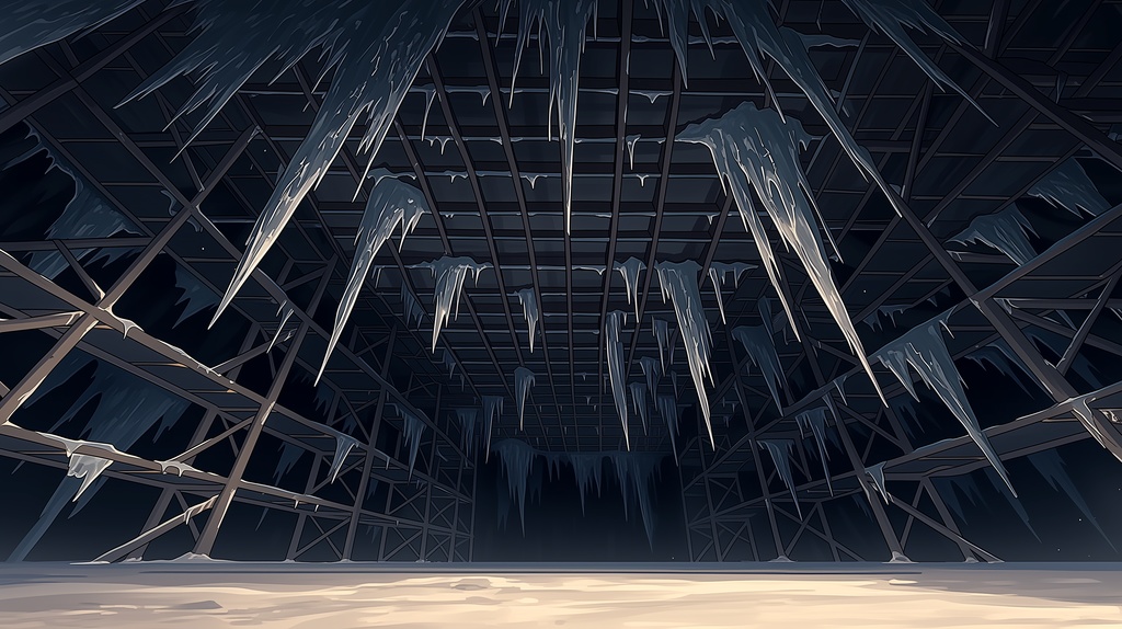 第1弾:氷結スラム・凍りついたネオン街TRPG背景パック(画像20枚+共通BGM6曲+プロンプト付)