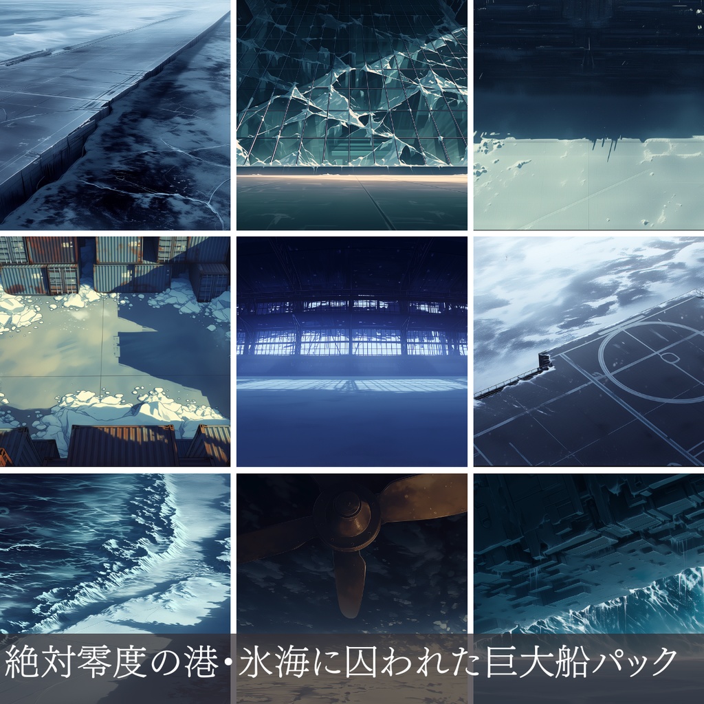 【無料お試し版】第2弾：絶対零度の港・氷海に囚われた巨大船