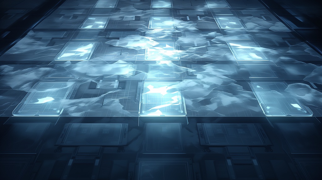 第4弾:氷の地下施設・凍結したサーバー群TRPG背景パック(画像20枚+共通BGM6曲+プロンプト付)