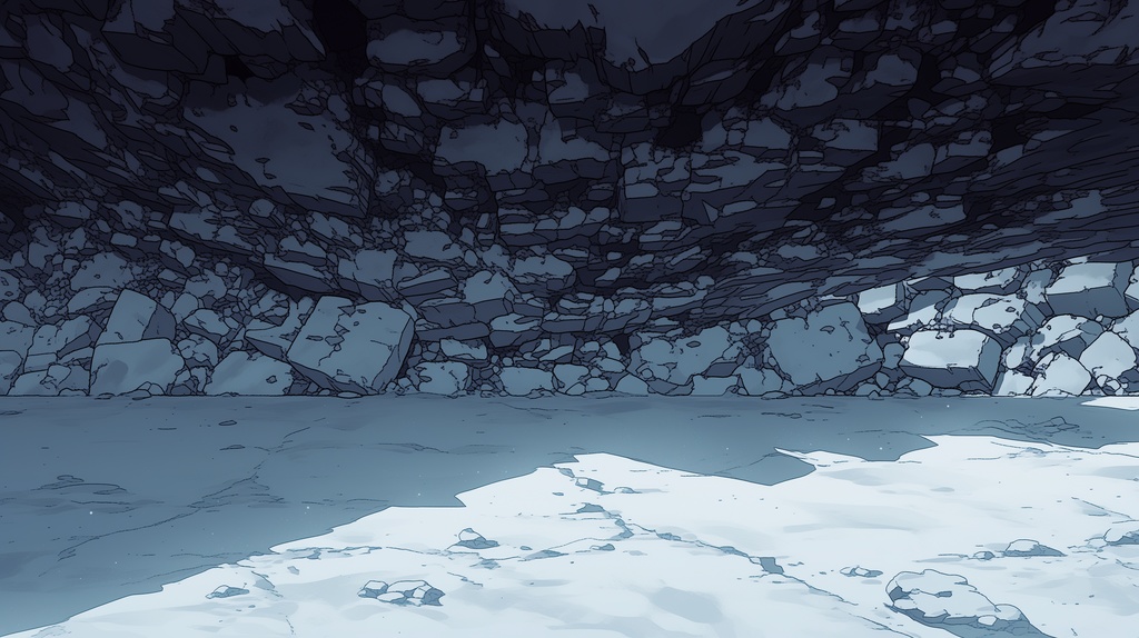 第4弾:氷の地下施設・凍結したサーバー群TRPG背景パック(画像20枚+共通BGM6曲+プロンプト付)