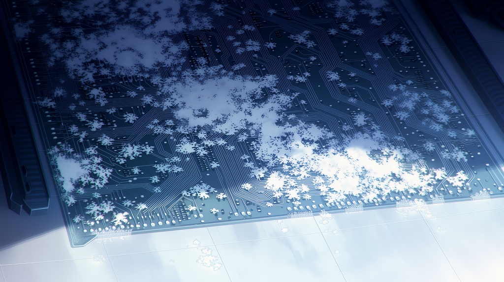 第5弾:フラクタル結晶宮・氷の女王の中枢TRPG背景パック(画像20枚+共通BGM6曲+プロンプト付)