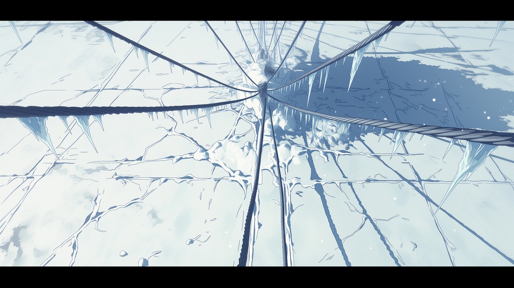 第5章コンプリート:絶対零度・氷漬けの電脳死都 TRPG背景パック(画像100枚+BGM6曲+プロンプト付)