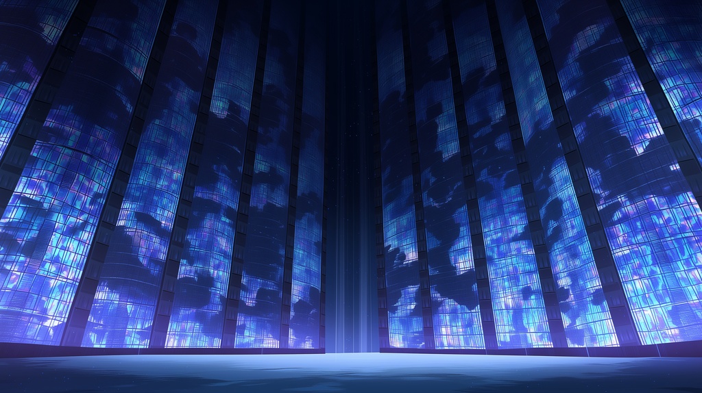 第5章コンプリート:絶対零度・氷漬けの電脳死都 TRPG背景パック(画像100枚+BGM6曲+プロンプト付)