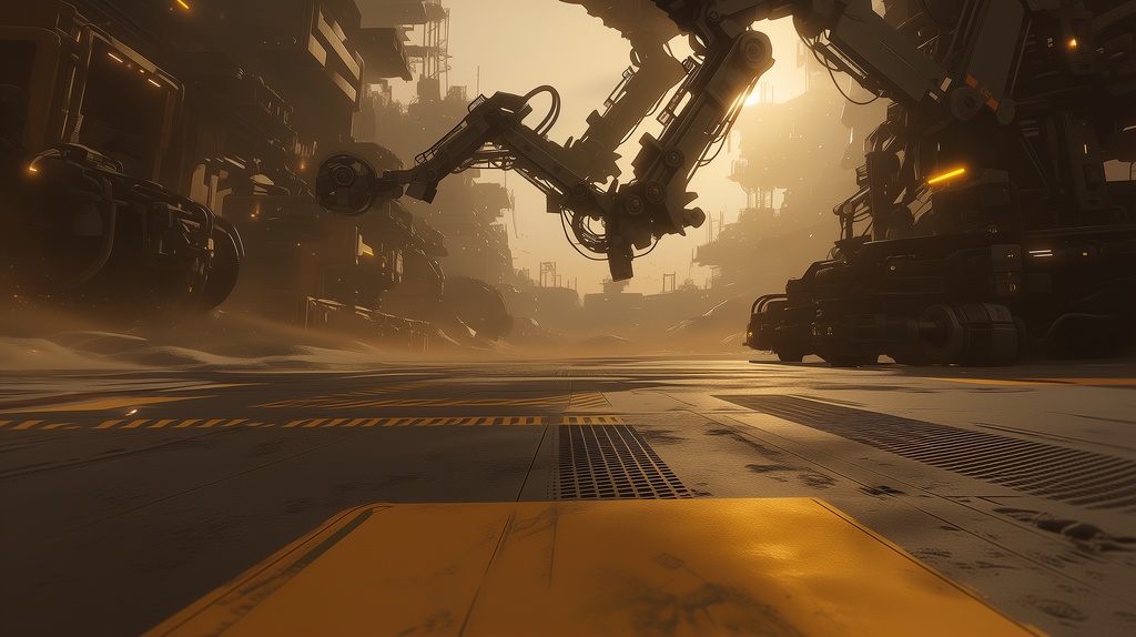 第2弾:枯渇峡谷・風化する巨大メガストラクチャーTRPG背景パック(画像20枚+共通BGM6曲+プロンプト付)