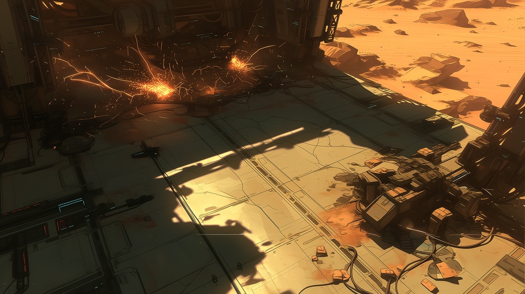 第3弾:灼熱のオアシス・有毒な油の泉と拠点TRPG背景パック(画像20枚+共通BGM6曲+プロンプト付)