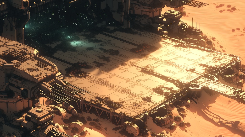 第3弾:灼熱のオアシス・有毒な油の泉と拠点TRPG背景パック(画像20枚+共通BGM6曲+プロンプト付)