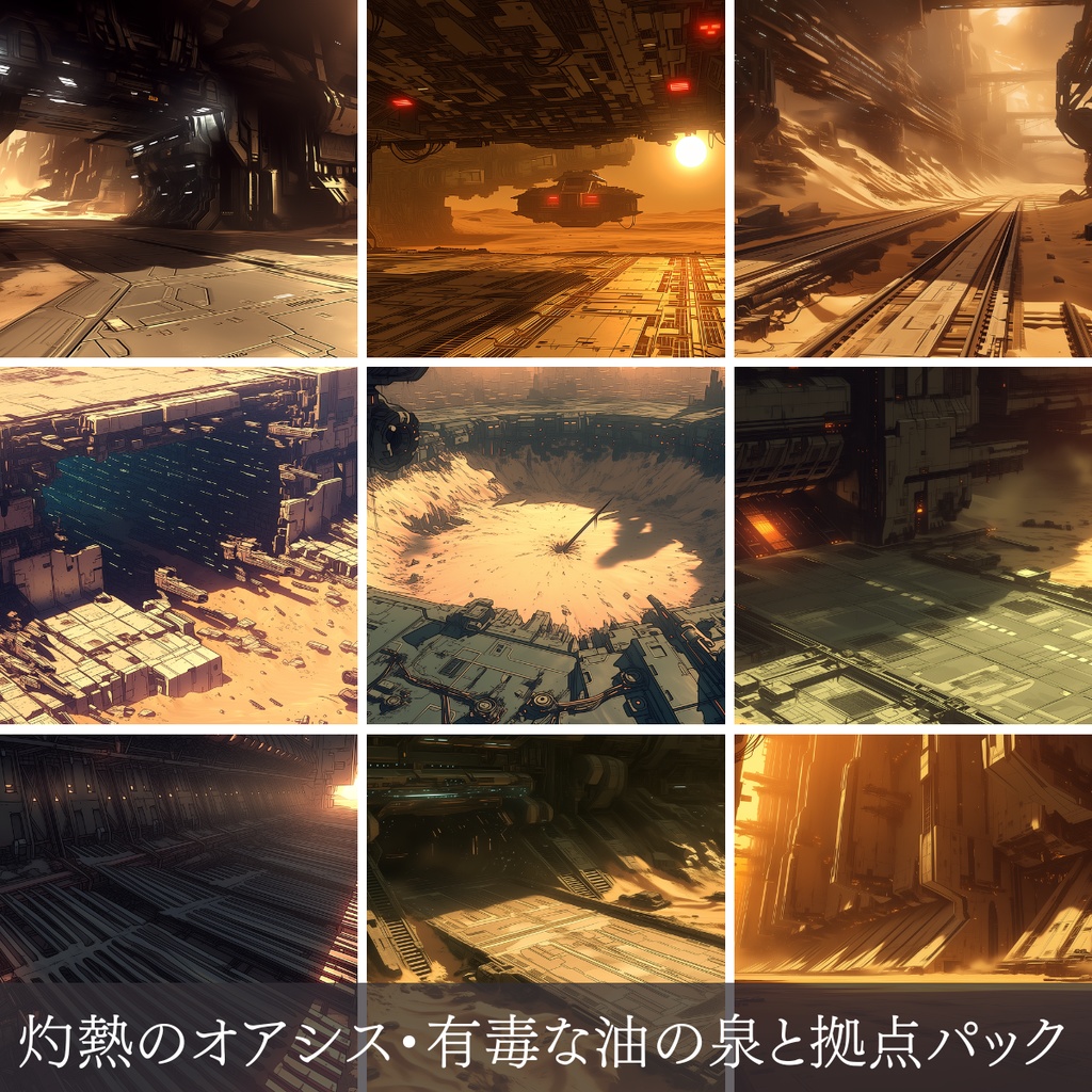 【無料お試し版】第3弾：灼熱のオアシス・有毒な油の泉と拠点