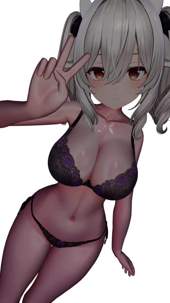 【SummerSALE!】リアルな質感と艶感ハイライト!艶のあるリアル肌マテリアル