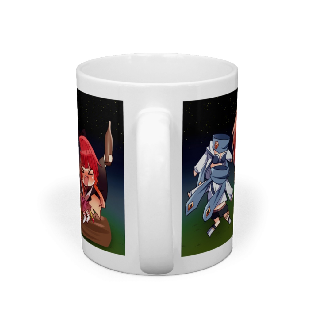 『スキルま!?』オリジナルマグカップ~冒険者達の夜~