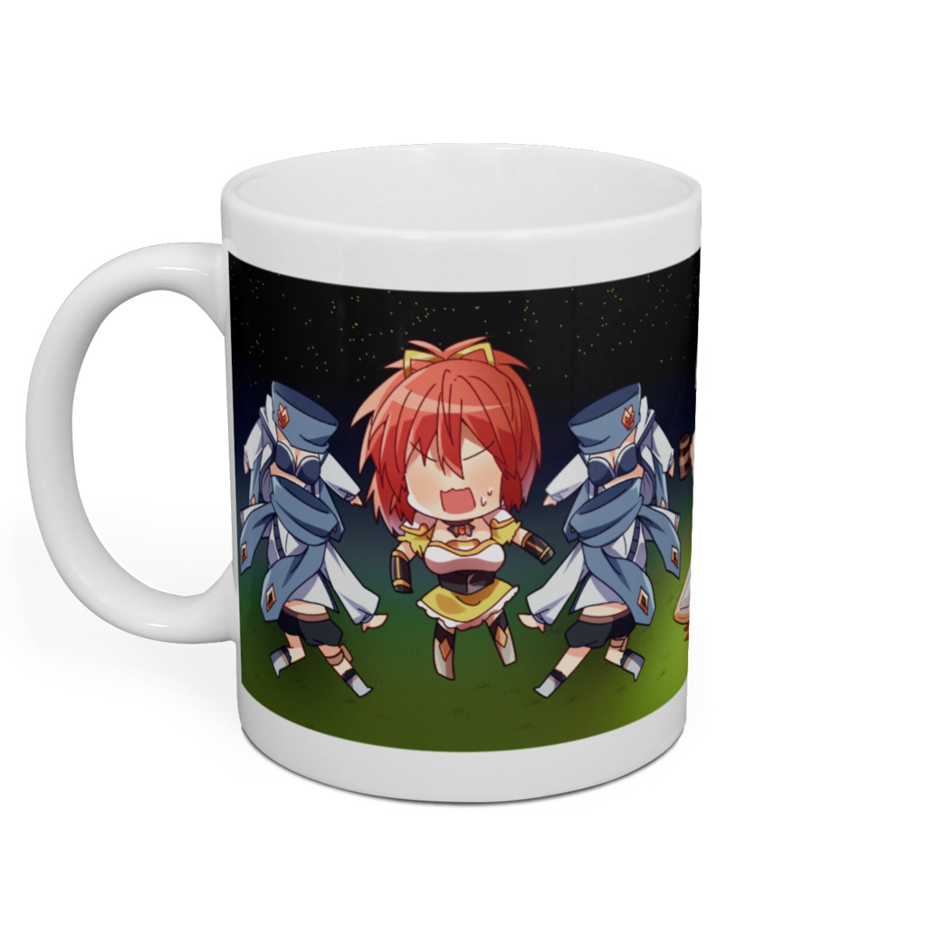『スキルま!?』オリジナルマグカップ~冒険者達の夜~
