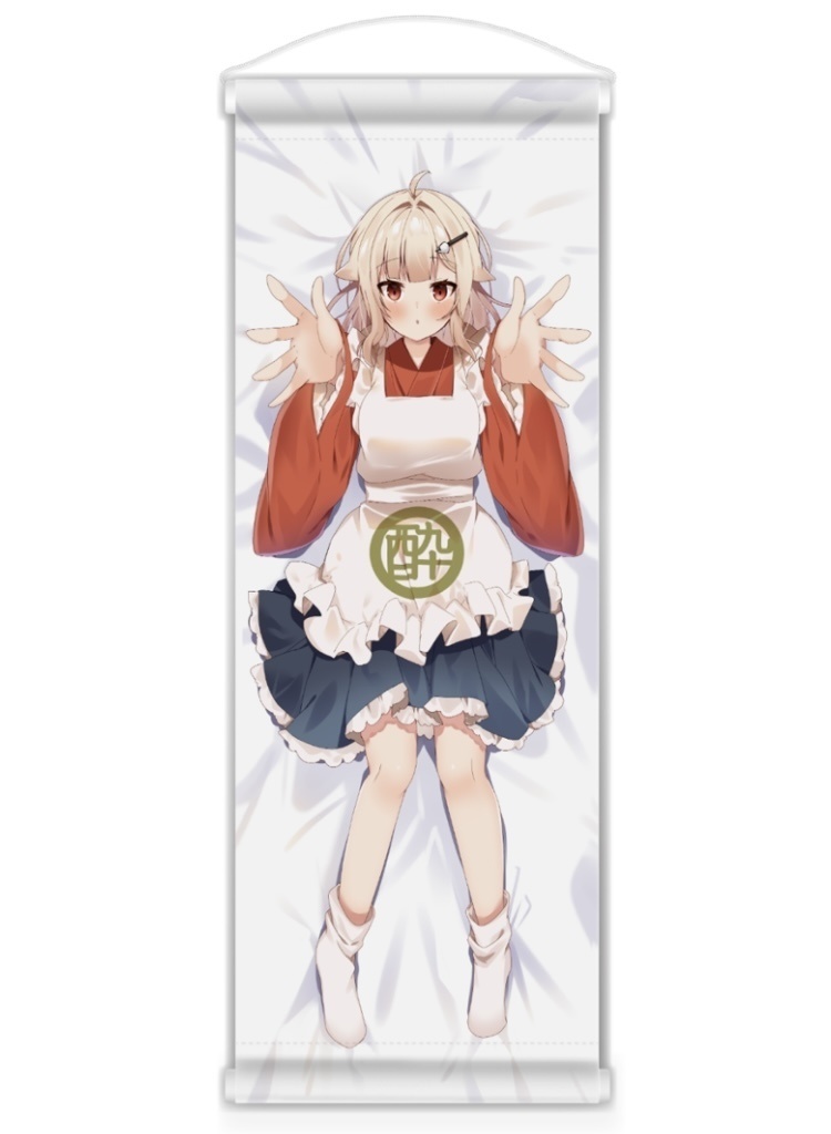 看板娘の綴さん ミニタペストリー