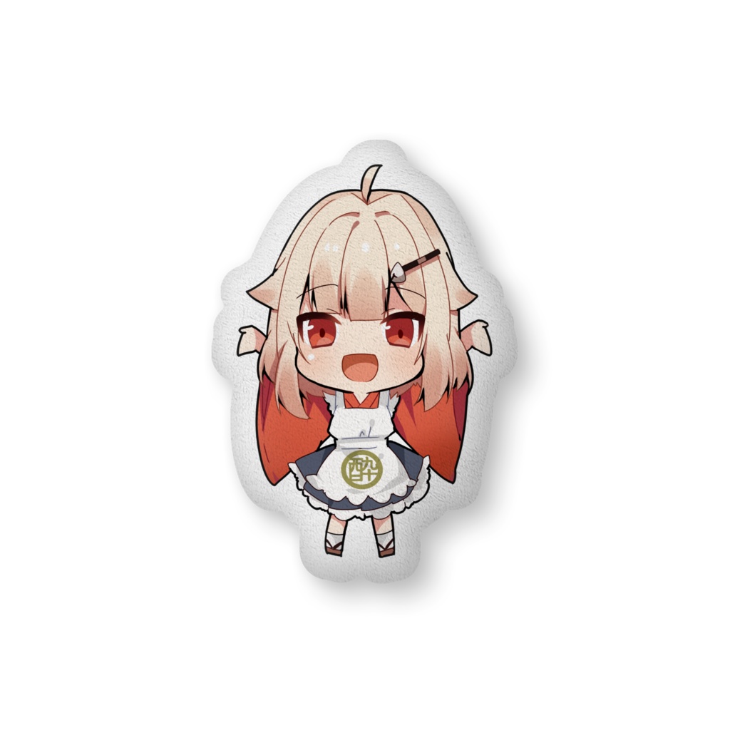看板娘の綴さん ふかふかクッション