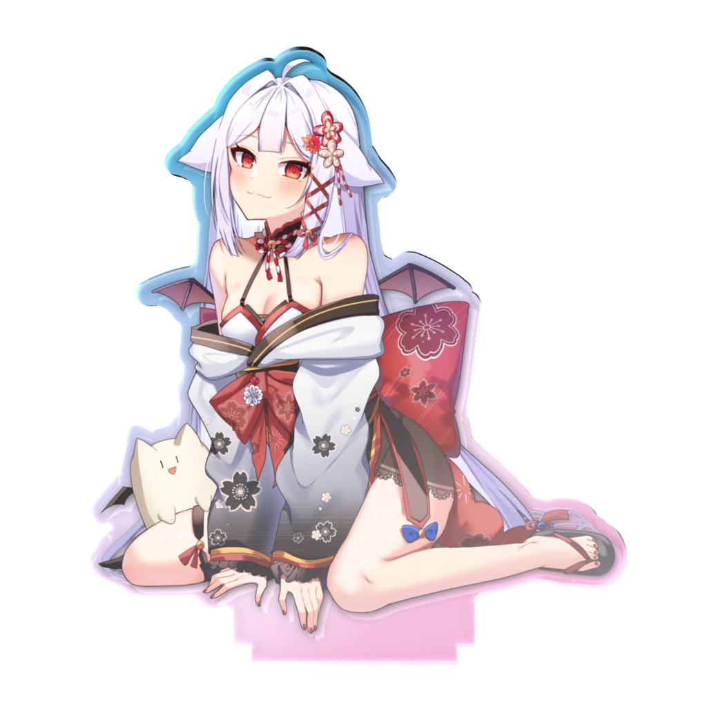 看板娘の綴さん オーロラアクリルスタンド