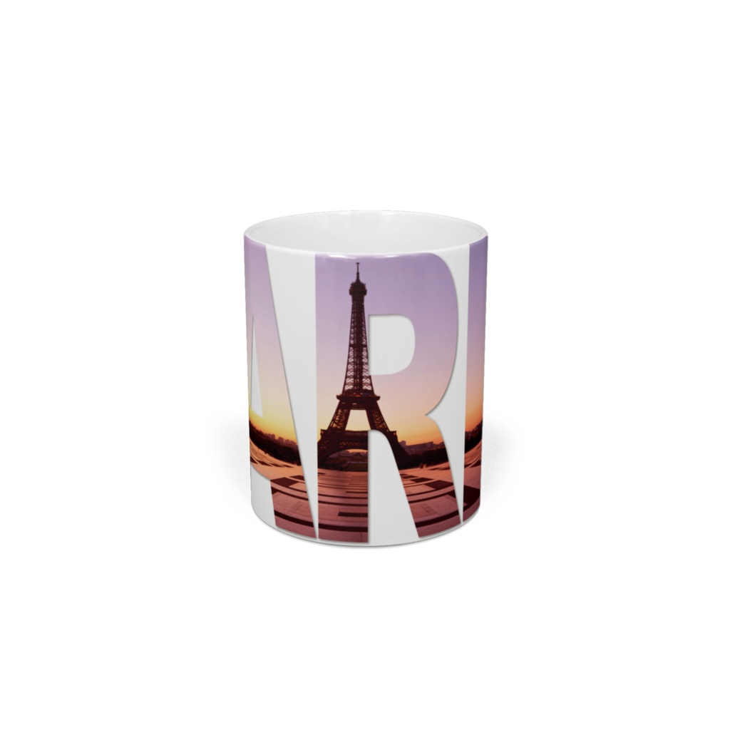 France Paris Sunrise mug フランス パリ 日の出 マグカップ