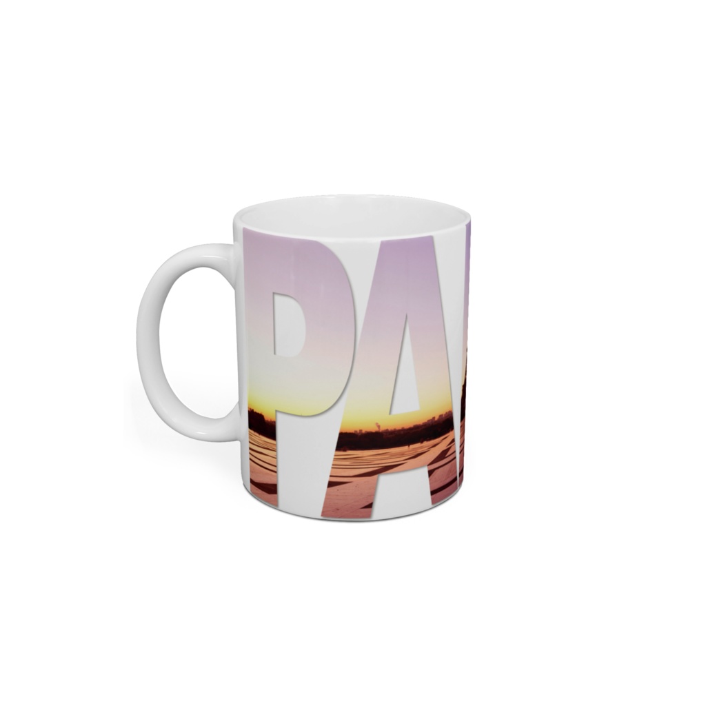 France Paris Sunrise mug フランス パリ 日の出 マグカップ