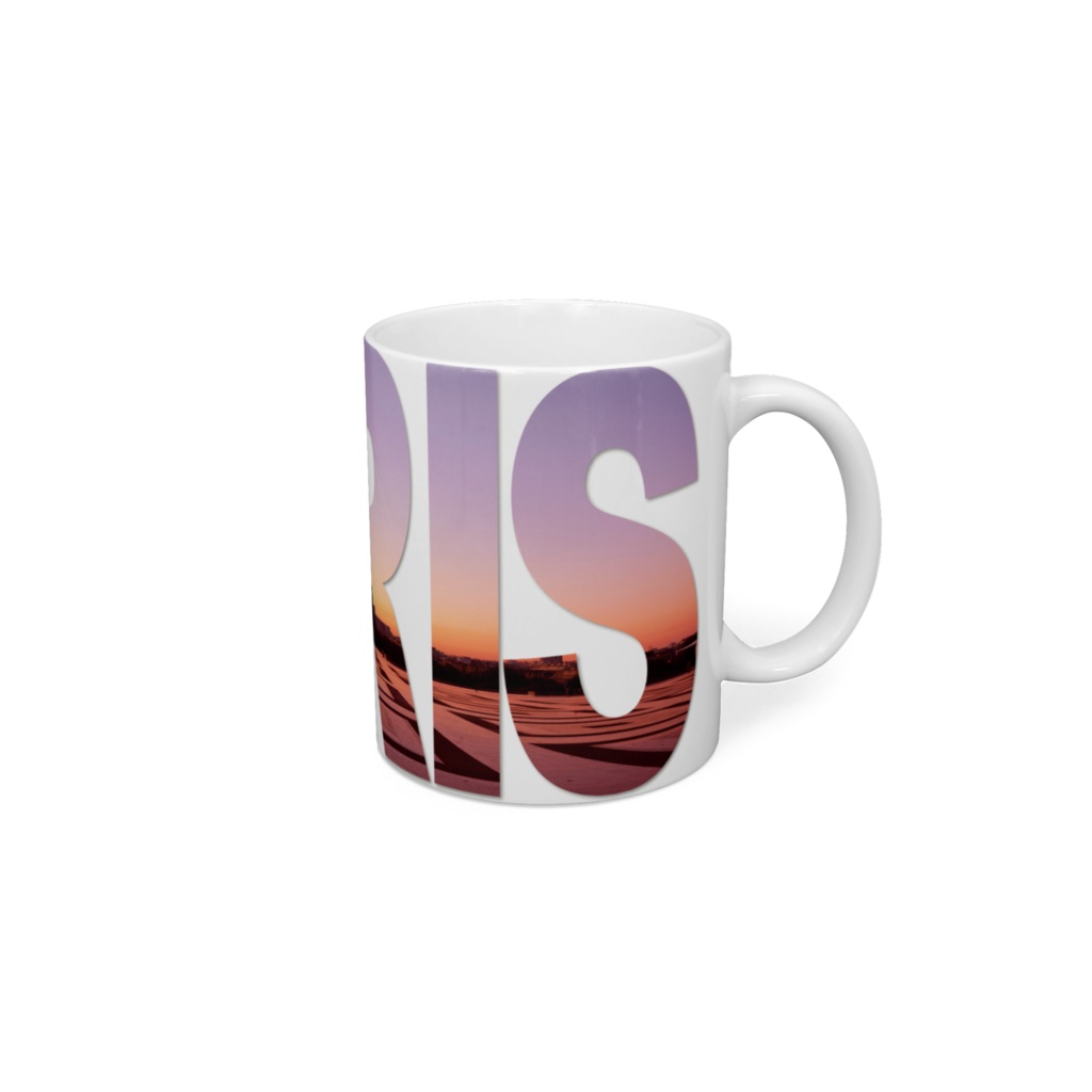 France Paris Sunrise mug フランス パリ 日の出 マグカップ