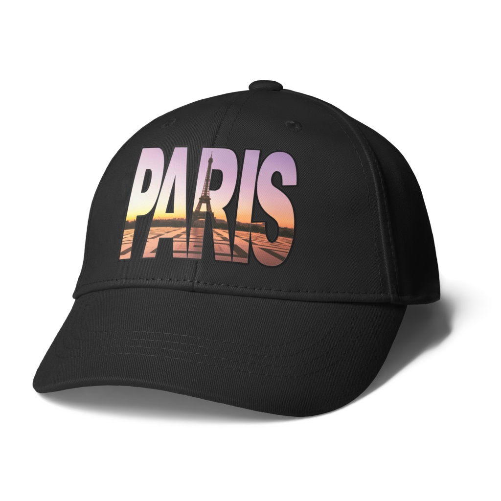 France Paris Sunrise cap フランス パリ 日の出 キャップ