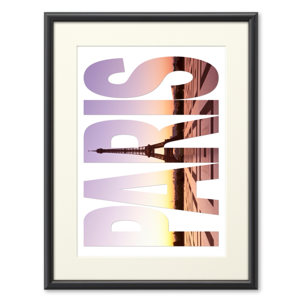 France Paris Sunrise art print フランス パリ 日の出 プリモアート