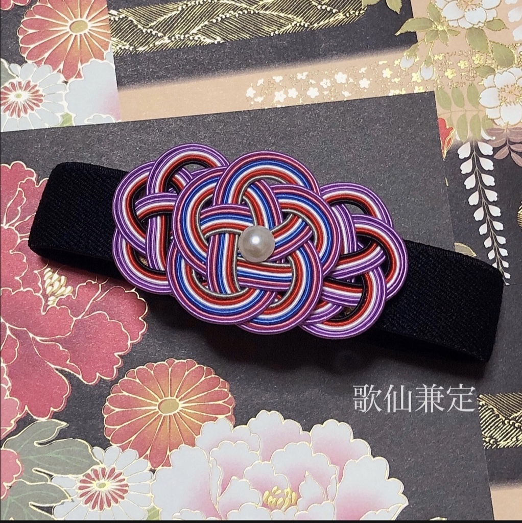 【刀剣男士イメージ】御朱印帳バンド 歌仙兼定