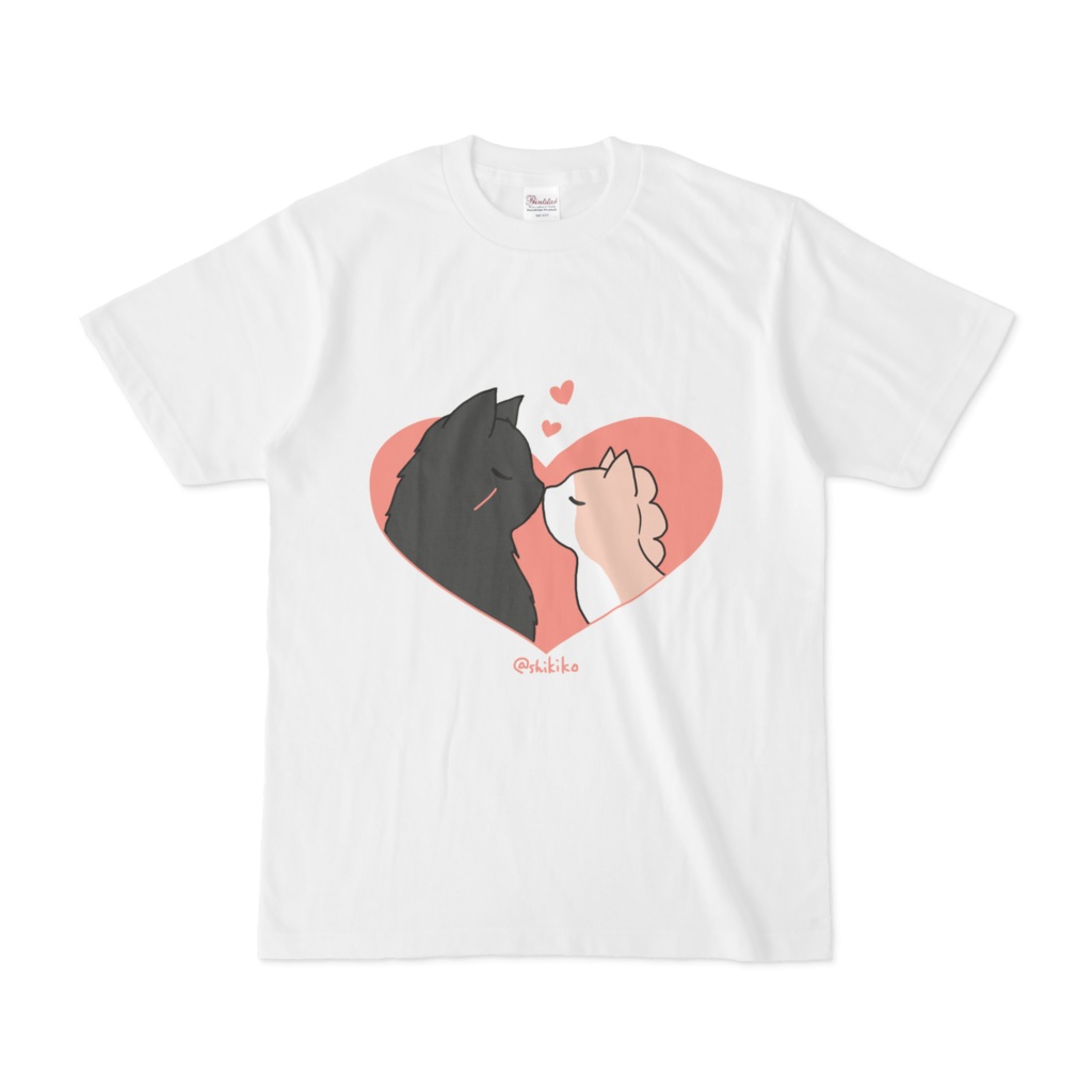 Reylo cats T-shirt(nose kiss)