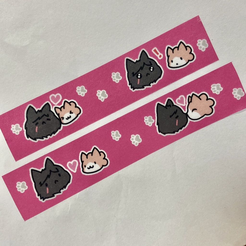 ねこレイロマスキングテープ