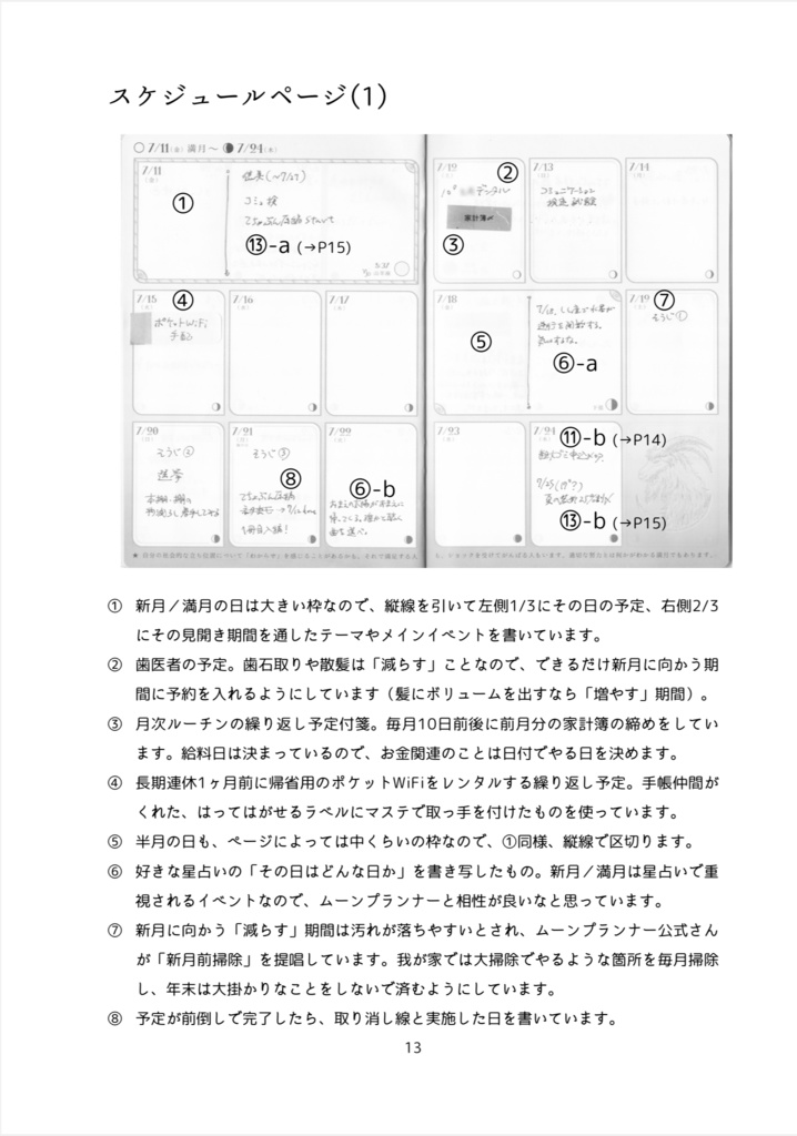 【2冊セット】 #小さいノート こう使ってます & #ムーンプランナー こう使ってます【お買い得】