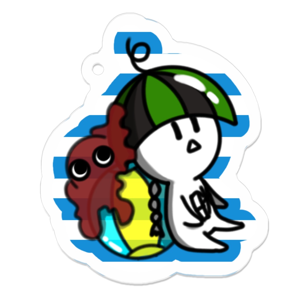 むにょと化身ちゃん 夏ver