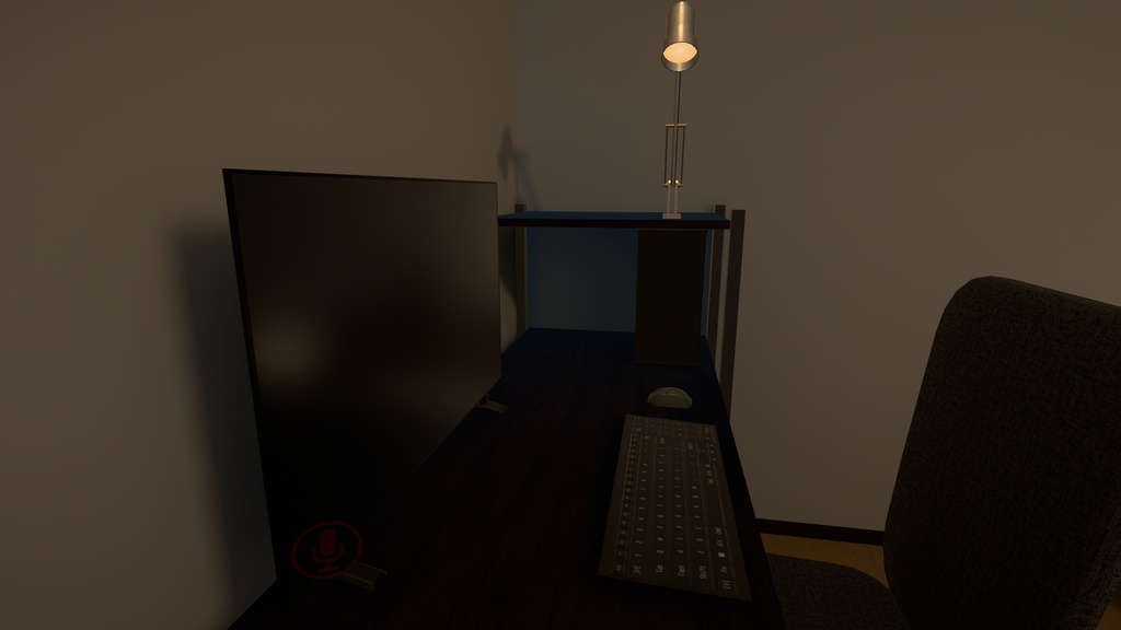 4 Rooms Apartment with 8 Ball 【SDK3 VRChat Ready】 8ボール付き4部屋のアパート