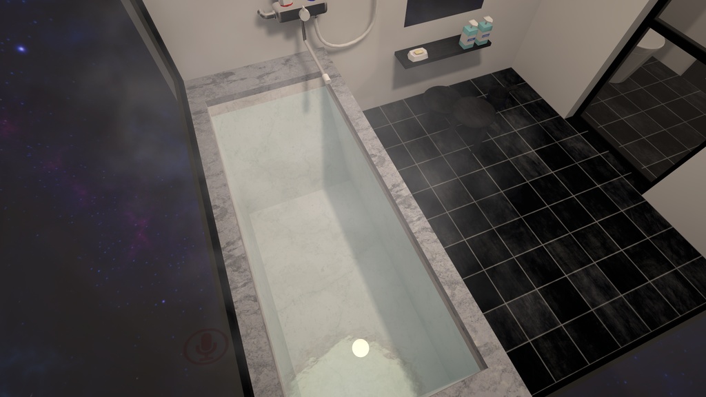 3 Floors House with 8 Ball 【SDK3 VRChat Ready】 8ボール付き3階建ての家