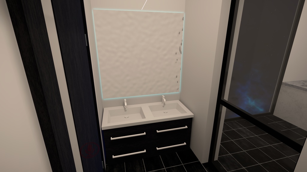 3 Floors House with 8 Ball 【SDK3 VRChat Ready】 8ボール付き3階建ての家