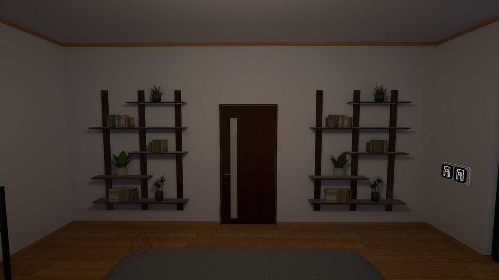 3 Floors House with 8 Ball 【SDK3 VRChat Ready】 8ボール付き3階建ての家