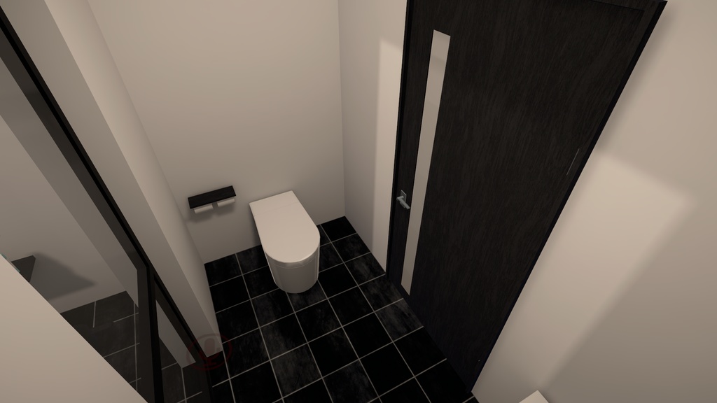 3 Floors House with 8 Ball 【SDK3 VRChat Ready】 8ボール付き3階建ての家